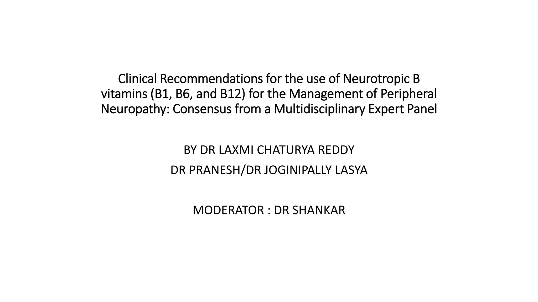complex vitamins in peripheral neuropathy.pptx