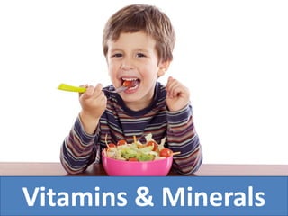 Vitamins & Minerals
 