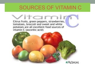 SOURCES OF VITAMIN C
 