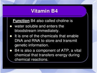 ● Source: Vitamin B4 By Azamu Shahiullah BRAC University
 