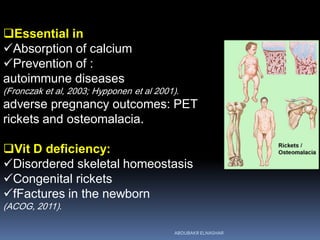 VITAMIN AND MINERAL SUPPLEMENTATION DURING PREGNANCY | PDF