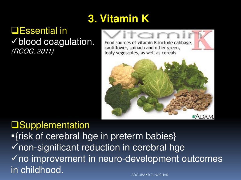 VITAMIN AND MINERAL SUPPLEMENTATION DURING PREGNANCY