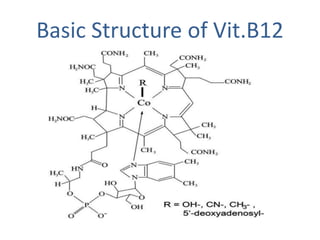 Basic Structure of Vit.B12
 