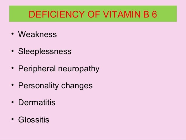 What are the side effects of taking vitamin B6?