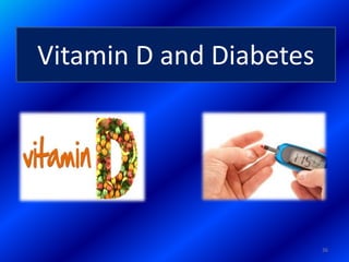 Vitamin D and Diabetes
36
 