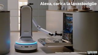Alexa, carica la lavastoviglie
Massimo Canducci – massimocanducci.eu
 