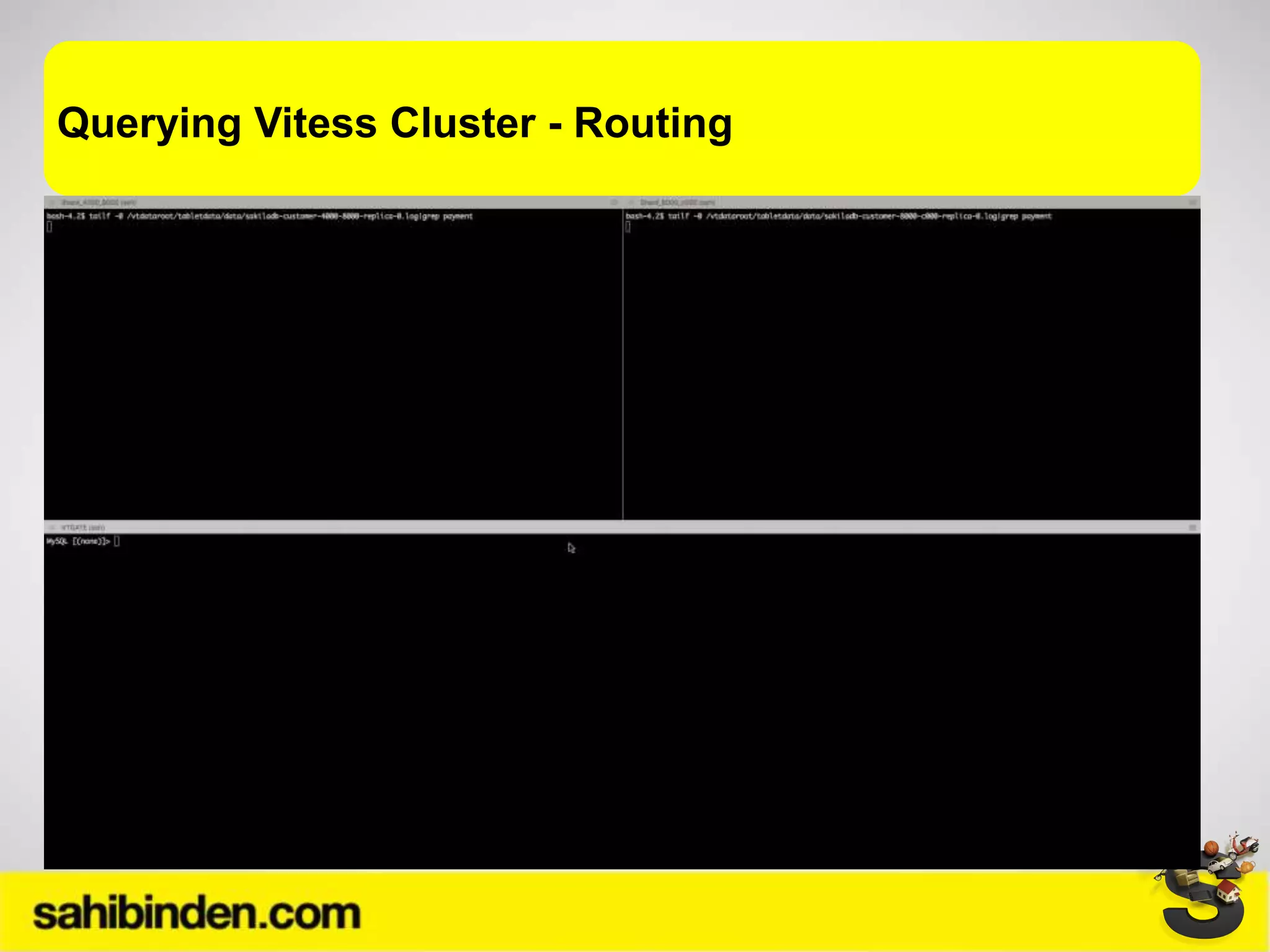 Querying Vitess Cluster - Routing
 