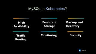 Vitess: Scalable Database Architecture - Kubernetes Community Days ...