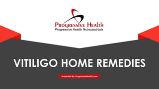 Vitiligo Home Remedies