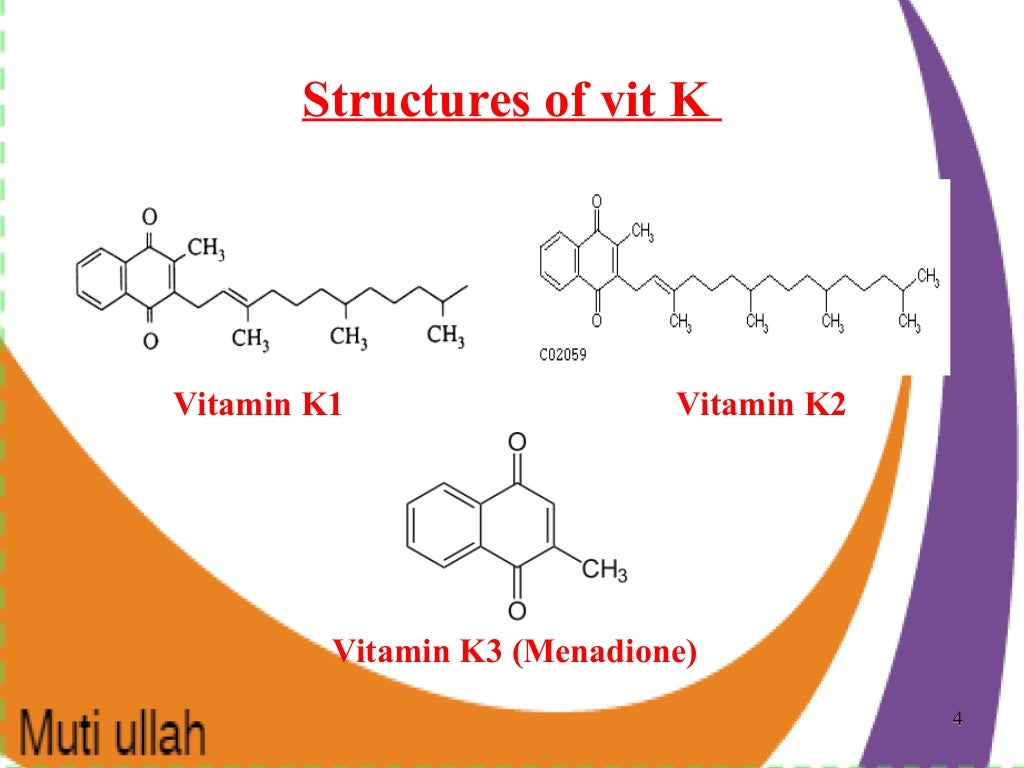Vitamin k, vitamin E lecture3