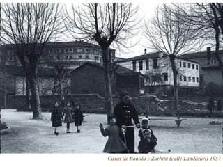 Casas de Bonilla y Zurbitu (calle Landázuri) 1957
