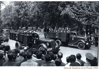 Jura de bandera en el Prado 1956