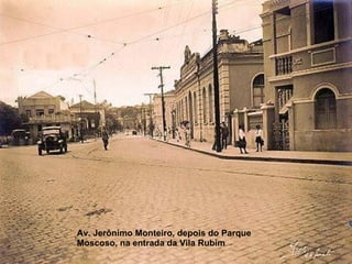 Av. Jerônimo Monteiro, depois do Parque Moscoso, na entrada da Vila Rubim 