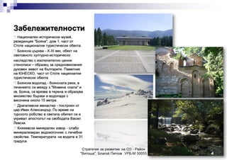 Vitosha District Strategic Management Report