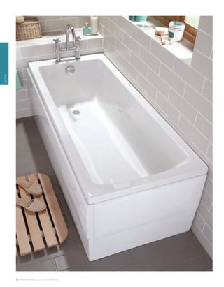 BATHS
36 | BATHROOM COLLECTION | BATHS
 