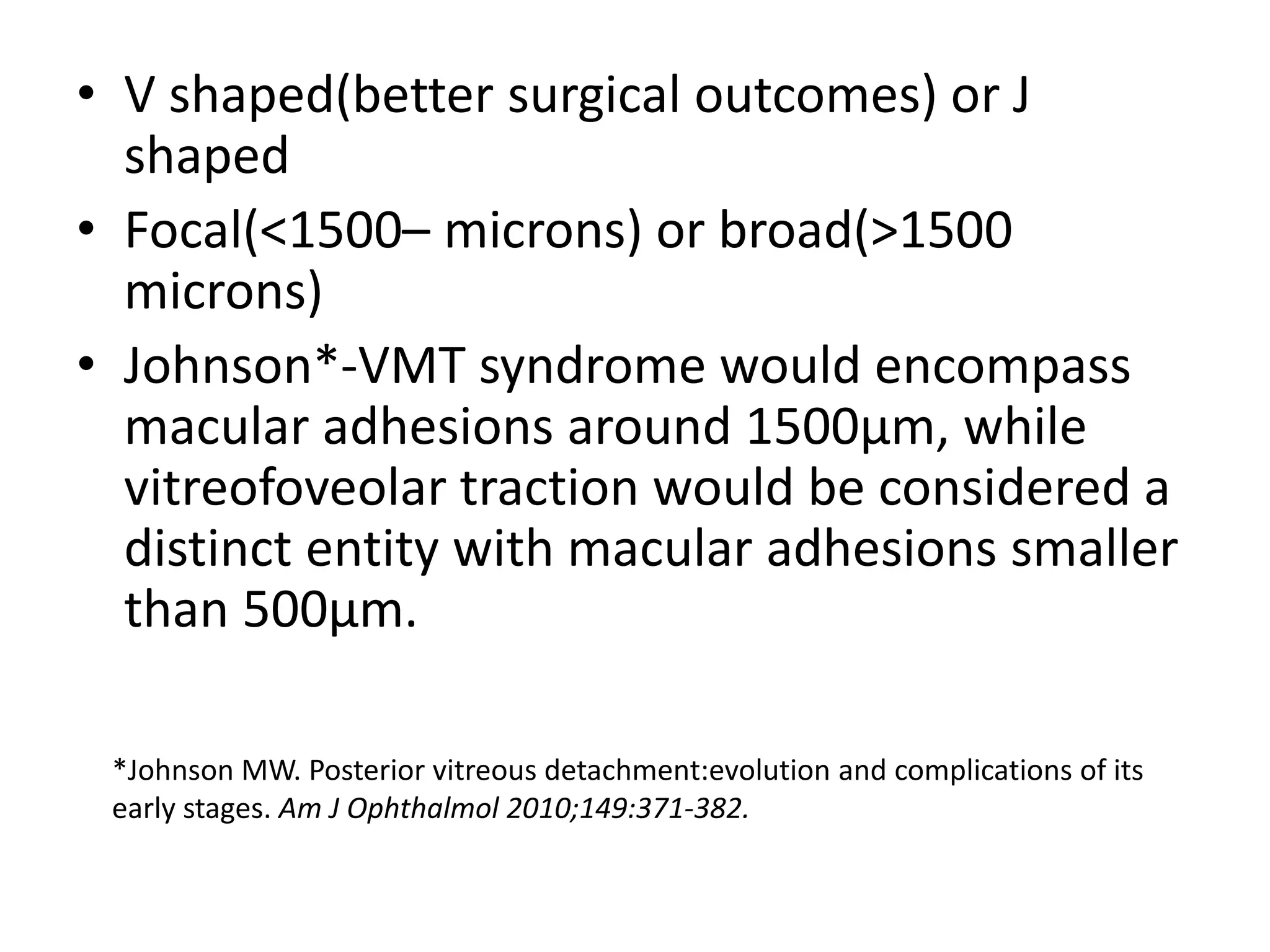 Vitreomacular traction | PPTX