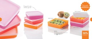 Desconto
IMPERDÍVEL
Refrigerador de novela:
tudo lindo e organizado
30%de desconto nas
páginas 60 e 61
800135 | Vermelha
Refri Box
400ml cada
13,7 comprimento X 12,7 largura X 3,8 altura (cm)
Preço sugerido: R$ 23,00 cada
Por: R$
16,00 cada
800640 | Papaya
801101 | Fuchsia
60 61
 