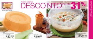 A tampa encaixa-se perfeitamente
sobre o prato, mantendo o micro-ondas
             sempre limpo.
                                        31
                                         %
 