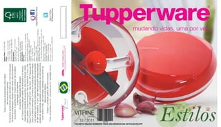 Vitrine 12 2011   TupperwareShow