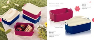 Com o Picnic Line, saboreie
seu lanche em qualquer lugar!
Passeio ao ar livre!
Picnic Line com alça*
802576 | Rosa
802577 | Azul
1,5 Litro cada
Composto por: 1 base, 1 tampa e 1 alça
22 comp. X 14 larg. X 19,5 alt. (cm)
R$
75,00 cada
Picnic Line sem alça*
802578 | Rosa
802579 | Azul
1,5 Litro cada
Composto por: 1 base e 1 tampa
22 comp. X 14 larg. X 15,1 alt. (cm)
R$
59,00 cada
Empilhe até 4 produtos
*Picnic Line não vai ao micro-ondas. Podem ser comprados separadamente, com ou sem alça
Novidades
Portátil
5352
 