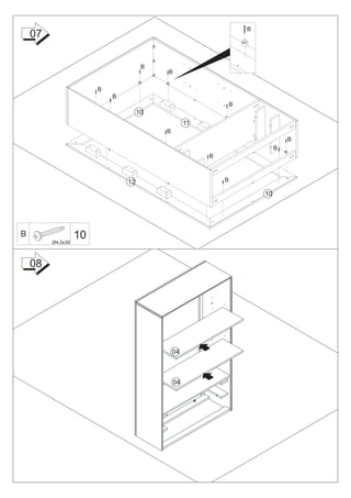 B
    07

                                      B
                                          B

                        B
                            B
                                                                B
                                     10
                                                   11
                                          B
                                                                                 B
                                                                             B
                                                        B



                                12                          B

                                                                        10




B
         Ø4,5x30
                   10

    08




                                              04



                                              04
 