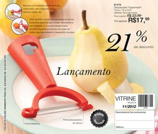 Vitrine 11/2012 RJ/PR/ES/SC TW Essencial