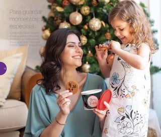 Edição
Especial
A magia do Natal sempre
encanta pelos instantes
de alegria e muito sabor!
Armazene os alimentos e
mantenha tudo fresquinho.
Para guardar
momentos
especiais
12
 