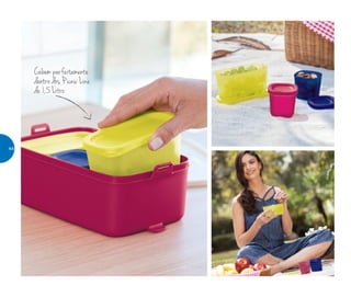 Cabem perfeitamente
dentro dos Picnic Line
de 1,5 Litro
44
 