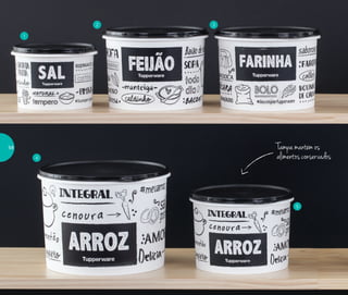 Tampa mantém os
alimentos conservados
1
4
2
5
3
58
 