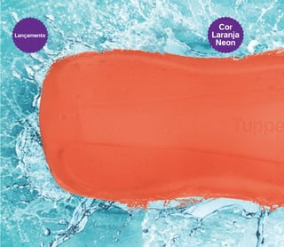 Lançamento
Cor
Laranja
Neon
Encaixa na lateral da maioria dos modelos de geladeira. E caso não caiba, é
só guardar deitada, não vaza!
A alça é perfeita para manter a firmeza na hora de servir.
2
 