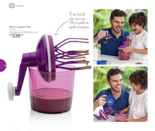 Preparar
É tão fácil de
usar que o seu
filho vai poder te
ajudar no preparo891211 | Speedy Chef
1,2 Litro
14,4 diâmetro X 26,2 altura (cm)
R$
336,00
38
 