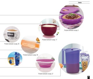 3
Índice
Produto ilustrado na pág. 8
Produto ilustrado na pág. 17
Produto ilustrado na pág. 38
Produto ilustrado na pág. 57
Produto ilustrado na pág. 29
 