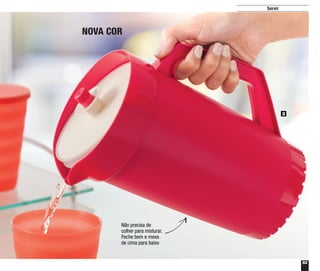53
Não precisa de
colher para misturar.
Feche bem e mexa
de cima para baixo
2
NOVA COR
Servir
 