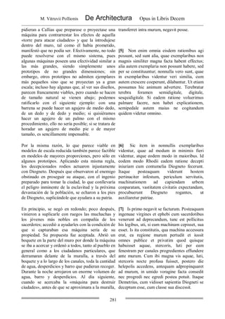 Vitruvio polion marco