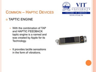 HAPTIC TECHNOLOGY | PPTX