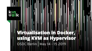 OSDC Berlin | May 14 - 15 2019
 