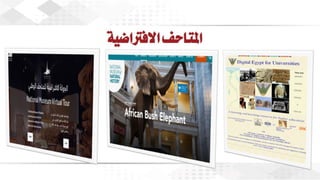 ويبينار المتاحف الافتراضية: تجربة تفاعلية للتعلم والاستمتاع وحفظ التراث الثقافي