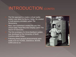 Vitual reality | PPT