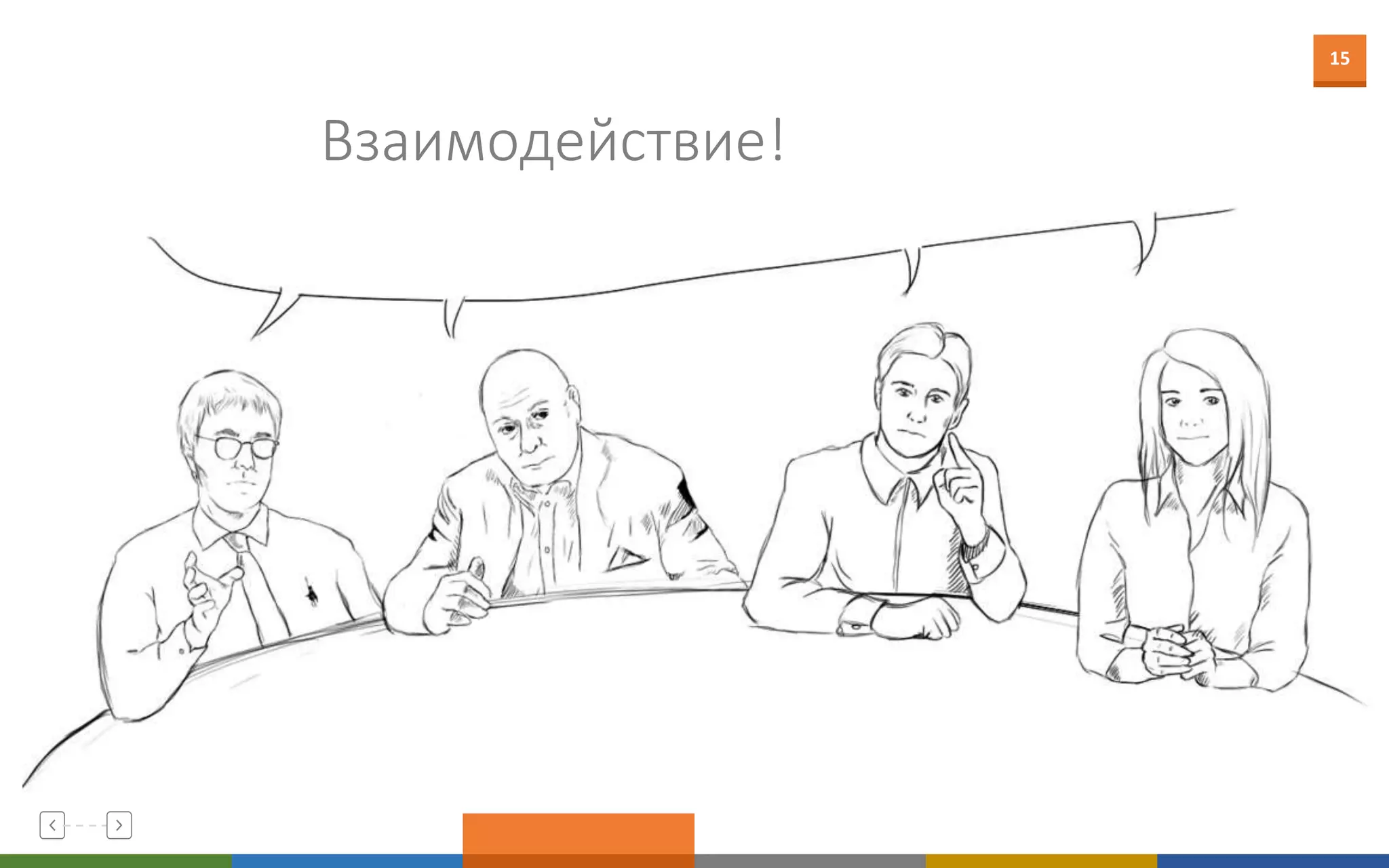 15
Взаимодействие!
 