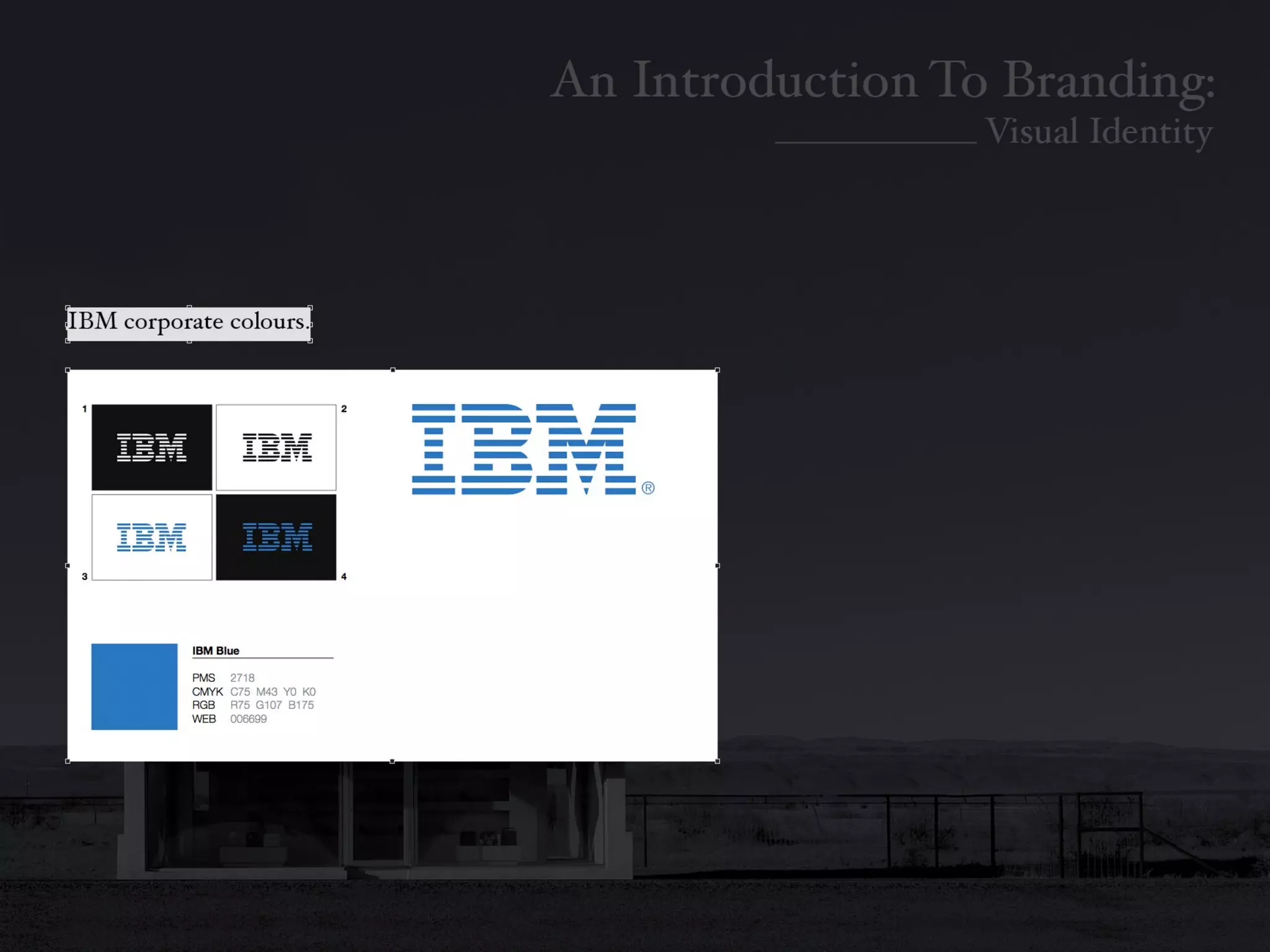 Introduction To Branding: Identity