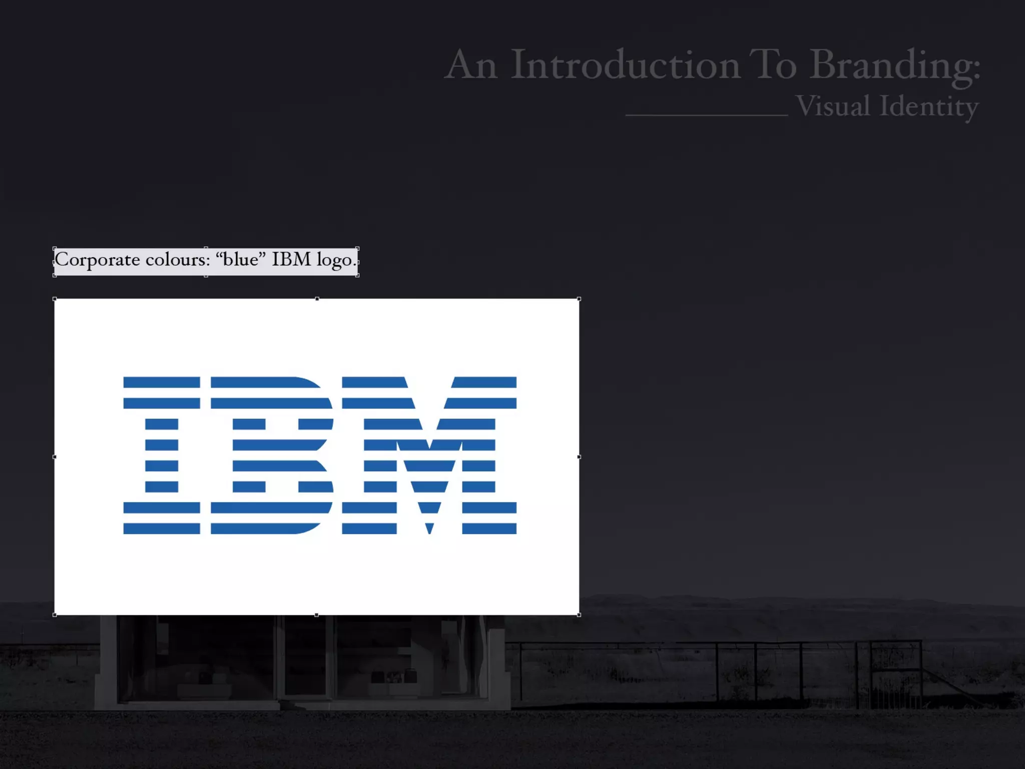 Introduction To Branding: Identity
