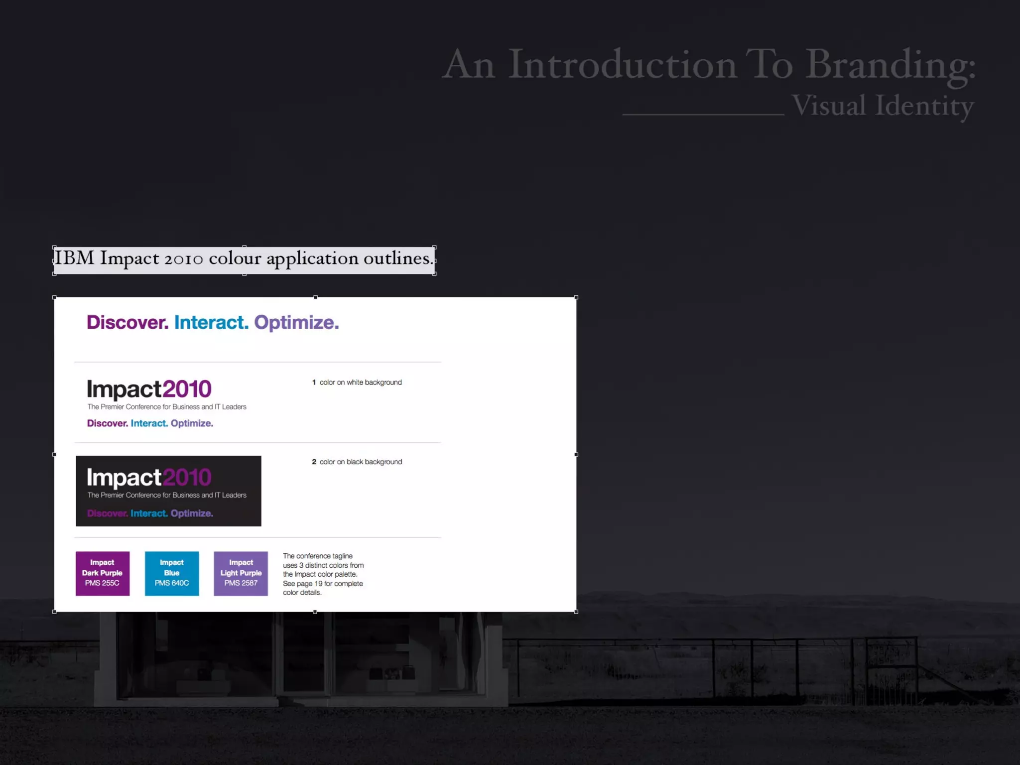 Introduction To Branding: Identity