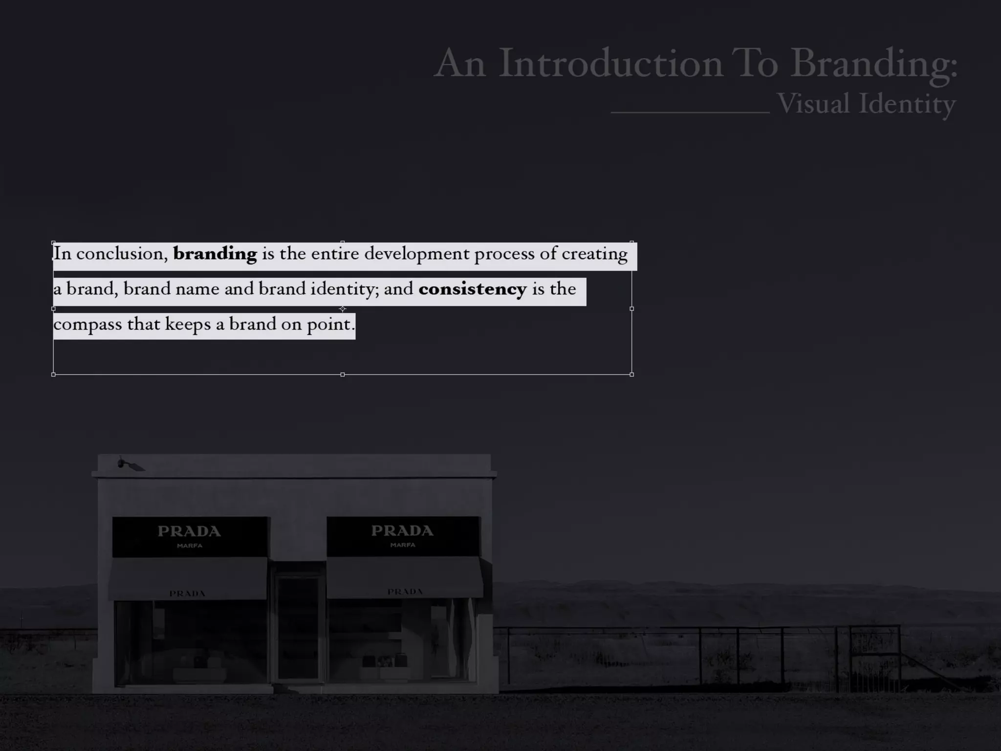 Introduction To Branding: Identity