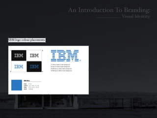 Introduction To Branding: Identity
