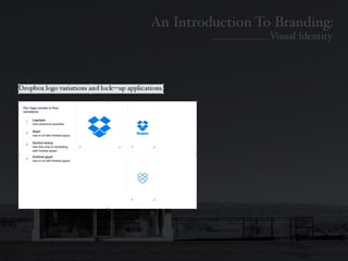 Introduction To Branding: Identity