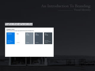 Introduction To Branding: Identity