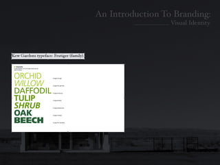 Introduction To Branding: Identity