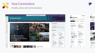 Amplify culture and communications
 