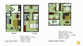 Casa Linear 70m2
 