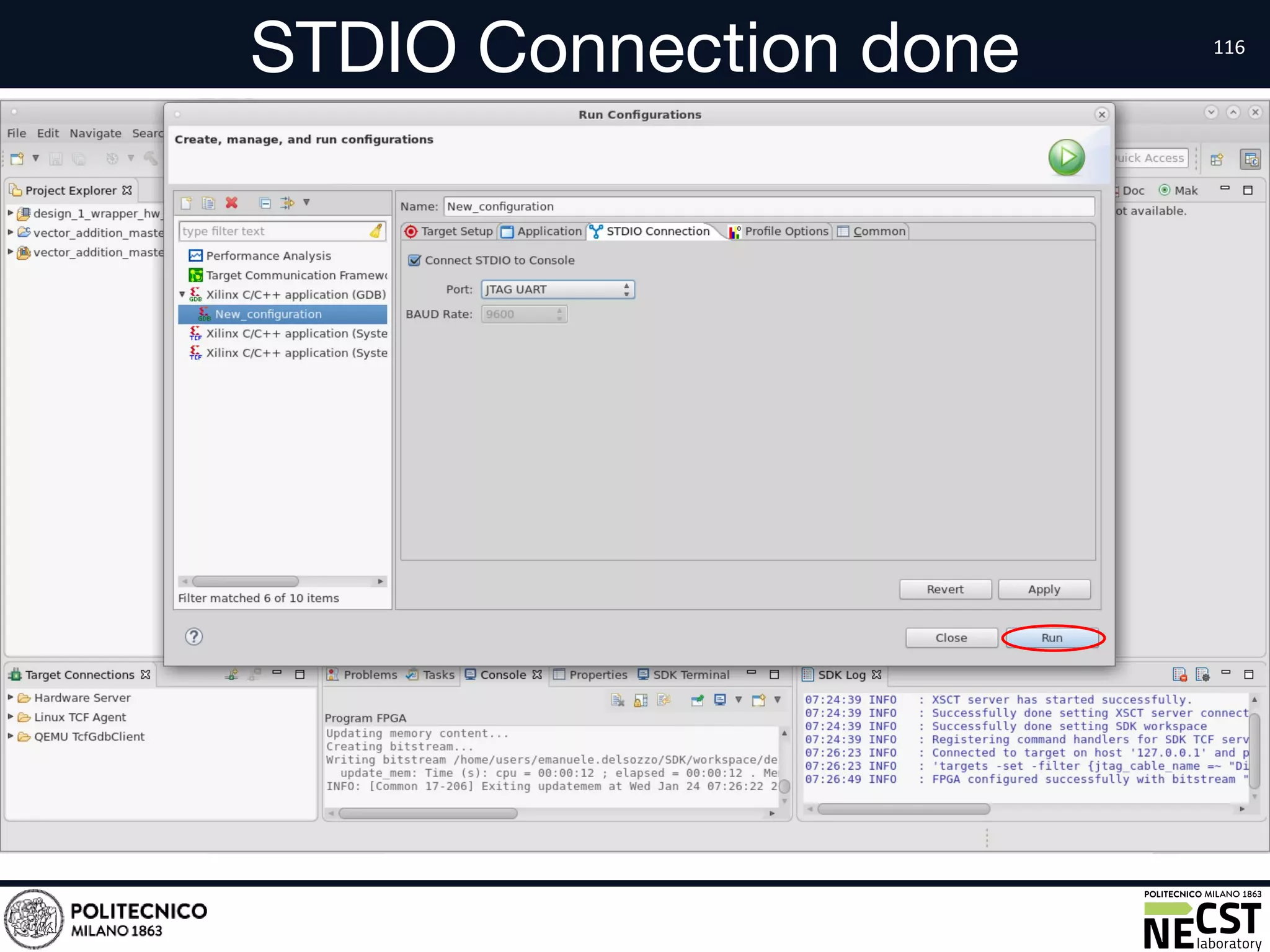STDIO Connection done
• text
 